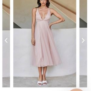 Dress never worn pink Lilly